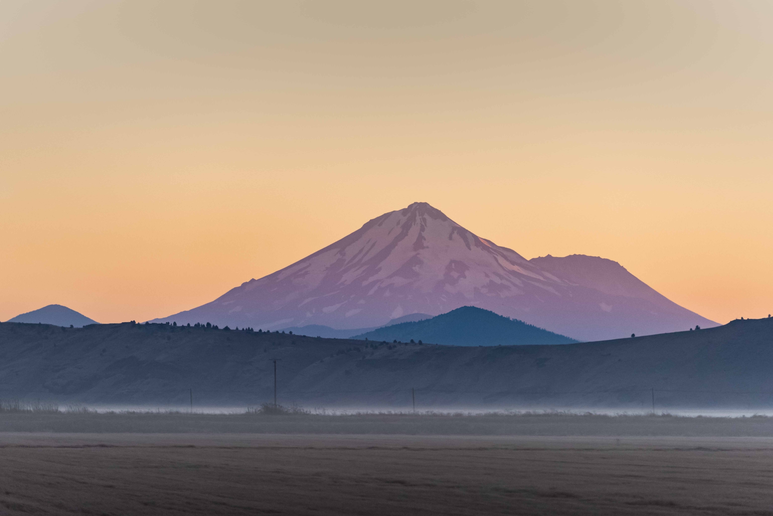 Purple Mt. Shasta